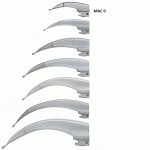 Hoja para laringoscopio de acero inoxidable Macintosh No. 0 HEN-F-000.22.100 MARCA -  Heine