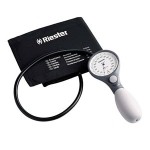 Baumanómetro aneroide pizarra color gris con brazalete de velcro para adulto RIS-1512 MARCA -  Riester
