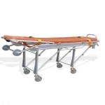 Camilla automática para ambulancia C50 color naranja XIE-YXH-3B MARCA -  XIE He Medical Apparatus & Instruments