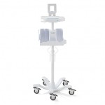 Base rodable de lujo con gestión de cables y accesorios Connex Spot CSM opc. 2 WEA-7000-APM MARCA -  Welch Allyn