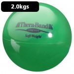 Pelota carga ligera 2.0 kg Theraband verde diámetro 11.5 cm DYN-TB25840 MARCA -  Dynatronics