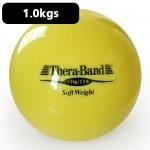 Pelota carga ligera 1.0 kg Theraband amarilla diámetro 11.5 cm DYN-TB25820 MARCA -  Dynatronics