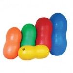 Pelota para ejercicio 50 cm naranja tipo cacahuate DYN-CD301726 MARCA -  Dynatronics
