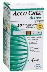 Tiras reactivas accu-check 50 piezas ROC-FL6656757047 MARCA -  Roche
