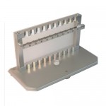Gradilla de 10 plazas para tubos Wintrobe para eritrosedimentación G-13 SOB-G-13 MARCA -  Solbat