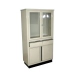 Vitrina modelo Hamilton de 80 cm x 38 cm x 156 cm HEL-HM462 MARCA -  Herlis