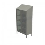 Estante guarda estéril de 90 cm esmaltado IMSS ESG-EGE002 MARCA -