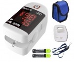 Oxímetro digital para niños y adultos, con bolsa de resguardo Mod. MD300 C11 COD-MD300C11 MARCA -  ChoiceMMed