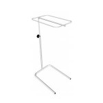 Mesa de mayo base tubular sin ruedas y sin charola ESG-MES716 MARCA -