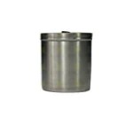 Torundero de acero inoxidable, 250 ml ESG-TOR001 MARCA -