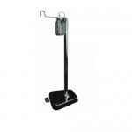 Jabonera de pedal sencilla pedestal acabado en cromo HEL-HM112 MARCA -  Herlis