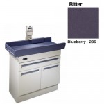 Mesa de exploración pediatrica 640 con báscula color blueberry MID-640-001-235 MARCA -  Midmark