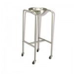 Porta lebrillos sencillo de acero inoxidable HEL-HM241 MARCA -  Herlis