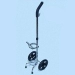 Carro porta oxigeno de 0.68 metros cúbicos con ruedas de 8" MAR-MD-9906 MARCA -  Marega