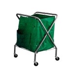 Carro de aseo forma de tijera, 57x65x90 cm HEL-HM426 MARCA -  Herlis
