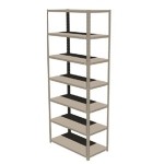Anaquel de 7 entrepaños, esmaltado, 30 cm x 83 cm ESG-ANA201 MARCA -