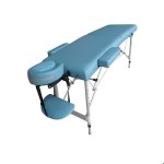 Mesa para masaje portátil de aluminio de 2 secciones MES-BM2724 MARCA -  MedStar