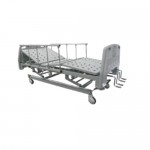 Cama hospitalaria de múltiples posiciones de cuatro manivelas HEL-HM55 MARCA -  Herlis