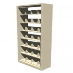 Archivero guarda visible sencillo esmaltado ESG-ARC013 MARCA -