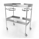 Carro para curaciones Clase T, acero inoxidable CIS-3100 MARCA -  Ciiasa