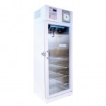 Refrigerador vertical de 14 pies para farmacia, acero inoxidable con 1 puerta de cristal REF-RFACDV-14 MARCA -  RefriMed