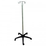 Porta sueros fabricado en aluminio con 3 soportes MAR-MPS-2102 MARCA -  Marega