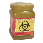 Recolector de polipropileno para líquidos color Amarillo 1.7 Lts. económico A1C-PL-1A MARCA -  A1 contenedores