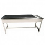 Mesa de 180 cm para atención a recién nacidos de acero inoxidable HEL-HM194 MARCA -  Herlis