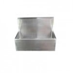 Lavabo doble para cirujano con valvula de sensor acero inoxidable HEL-HM120 MARCA -  Herlis