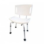 Banco de ducha con respaldo extendido MEM-SPD9002 MARCA -  Medimetrics