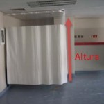 Cortina antibacteriana con malla AMR-COR-AB MARCA -