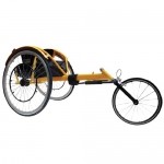 Triciclo deportivo para carreras de 14" impulso manual SCR-SRDKY750L-30RN MARCA -  Speed Chair