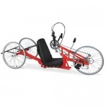 Triciclo deportivo para carreras de 14" con pedales para manos SCR-SRDKY751L-40RN MARCA -  Speed Chair