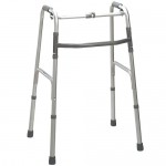 Andadera de aluminio de un botón para adulto DRI-10202-1 MARCA -  Drive Medical