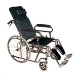 Silla de ruedas reclinable tipo cama MOB-KY902GC-46 MARCA -  Mobicare