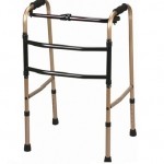 Andadera caminadora recíproca de aluminio inodizado (color bronce) MOB-ECF04B MARCA -  Mobicare