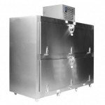 Refrigerador para cadáveres de 2 cuerpos con salida horizontal o tipo horno. VIC-VPC650MH2P MARCA - Victer