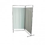 Biombo doble cromado MMD-172C MARCA - Mayo Medical