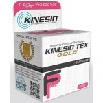 Cinta para correccion muscular kinesio gold 5.08 cm x 5 metros rojo nano-touch, paquete con 4 DYN-KTGN35024 MARCA -  Dynatronic