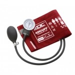 Baumanómetro aneroide ADC modelo 760 rojo, paquete con 3 piezas ADC-760-R MARCA -  ADC