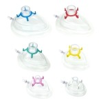 Mascarilla facial neonato con cojín de aire (blanco) No. 1, caja con 20 piezas HRC-1271 MARCA -  Hudson RCI