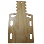 Camilla rígida media de madera, para adulto EFA-005 MARCA -
