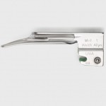 Hoja para laringoscopio recto miller  1 de fibra óptica WEA-68061 MARCA -  Welch Allyn