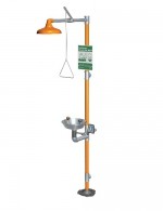 Estación de emergencia regadera con lavaojos WS-SS902 MARCA -  water saver