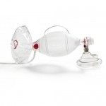Resucitador desechable para adulto con reservorio, mascarilla y manómetro de presión AMB-325002000KIT MARCA -  Ambu