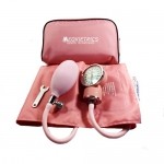 Baumanómetro aneroide de doble manguera color rosa MEM-5880-RA MARCA -  Medimetrics