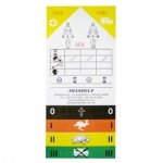 Tarjeta triage paquete con 50 piezas MEH-808 MARCA -  Medi Help