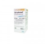 Tiras reactivas de Accutrend para checar el colesterol, paquete con 25 piezas ROC-FL11418262012 MARCA -  Roche